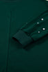 Pearl Embellished Drop Shoulder Pullover Mini Skirt Two Piece Dress