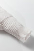 Pearl Embellished Open Front Long Sleeve Knit Cardigan