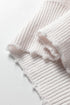 Pearl Embellished Open Front Long Sleeve Knit Cardigan