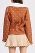 Peter Pan Collar Long Sleeve Knitwear Cardigan