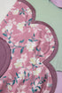 Phalaenopsis Flower Applique Patchwork Detail Pullover Sweatshirt