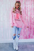 Pink Howdy Nashville Vintage Western Graphic Sweatshirt