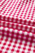 Plaid Casual Wide Leg Southern Belle Cotton Trousers
