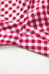 Plaid Casual Wide Leg Southern Belle Cotton Trousers