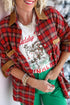 Plaid Collared Button Detail Southern Belle Shacket