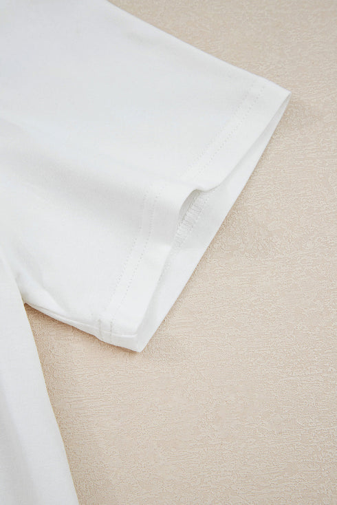 Plaid Letter Mama Claus Graphic Crewneck Tee And Nutcracker Print Elastic Waist Shorts Lounge Set