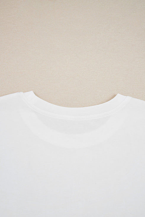 Plaid Letter Mama Claus Graphic Crewneck Tee And Nutcracker Print Elastic Waist Shorts Lounge Set