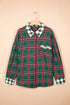 Plaid Long Sleeve Southern Belle Inspired Rustic Shirt