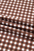 Plaid Patchwork Long Sleeve Pullover Wide Leg Pant Set