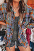 Plaid Print Loose Vintage Shirt