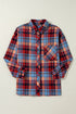 Plaid Print Loose Vintage Shirt