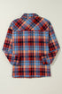 Plaid Print Loose Vintage Shirt