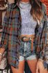 Plaid Print Loose Vintage Shirt