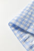 Plaid Print Smocked High Waist Wide Leg Pants