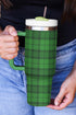 Plaid Print Stainless Steel Vacuum Insulated Tumbler