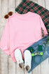Plain Crew Neck Pullover Sweatshirt