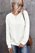 Plain Crew Neck Pullover Sweatshirt