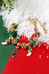 Plated Alloy Beaded Adjustable Charm Pendant Bracelet