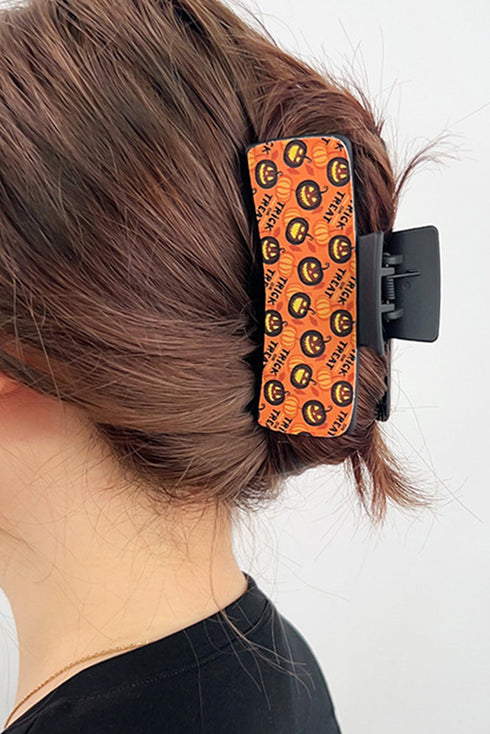 Playful Graphic Statement Resin Styling Hair Clip