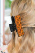 Playful Graphic Statement Resin Styling Hair Clip
