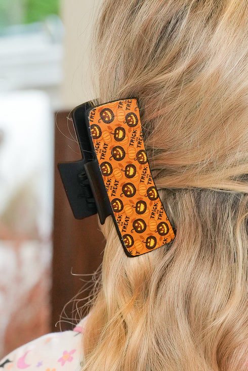 Playful Graphic Statement Resin Styling Hair Clip