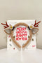 Playful Reindeer Antler Holiday Celebration Hair Headband
