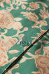 Pleated Floral Print Button Front Short Sleeve Viscose Blouse