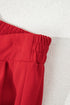 Pleated High Waist Pull On Wide Leg Pants