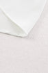Pleated Neckline Long Sleeve Bishop Cuff Blouse