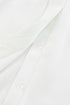 Pleated Neckline Long Sleeve Bishop Cuff Blouse