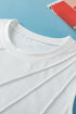 Pleated Texture Crew Neck Sleeveless Everyday Essential Tank