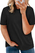 Plus Size Crew Neck T Shirt