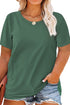 Plus Size Crew Neck T Shirt