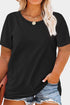 Plus Size Crew Neck T Shirt