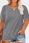 Plus Size Crew Neck T Shirt