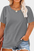 Plus Size Crew Neck T Shirt