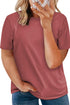 Plus Size Crew Neck T Shirt