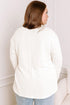 Plus Size Ribbed Textured Long Sleeve T Shirt
