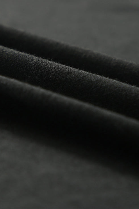 Plus Size Square Neck Ruched Shoulder Short Sleeve Top