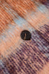 Plus Size Western Plaid Fleece Collared Button Up Outerwear