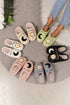 Plush Fleece Moon And Clock Pattern Bedroom Slippers