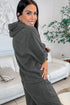 Plush Sherpa Hoodie And Wide Leg Lounge Set