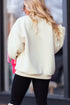 Plush Sherpa Howdy Graphic Crew Neck Sweatshirt