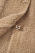 Plush V Neck Button Front Long Sleeve Pocketed Cardigan