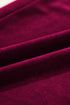 Plush Velour High Waisted Wide Leg Drawstring Pants