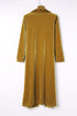 Plush Velvet Shawl Collar Open Front Duster Cardigan