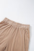 Plush Velvet Zipped Top And Jogger Pant Set