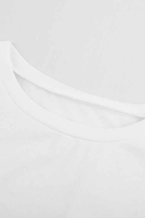 Pocketed Tee With Side Slits