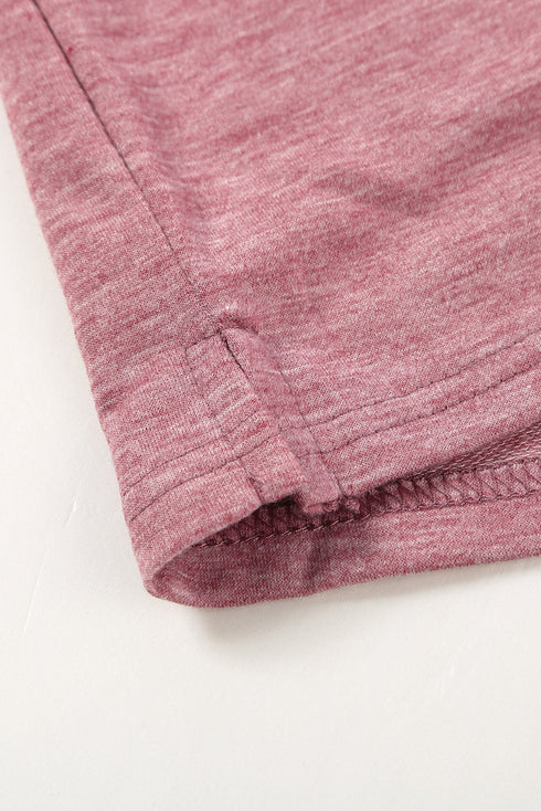 Pocketed Tee With Side Slits