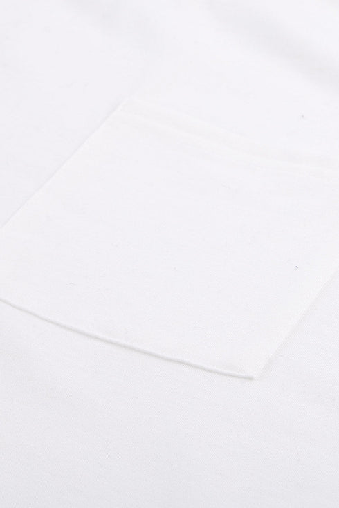 Pocketed Tee With Side Slits